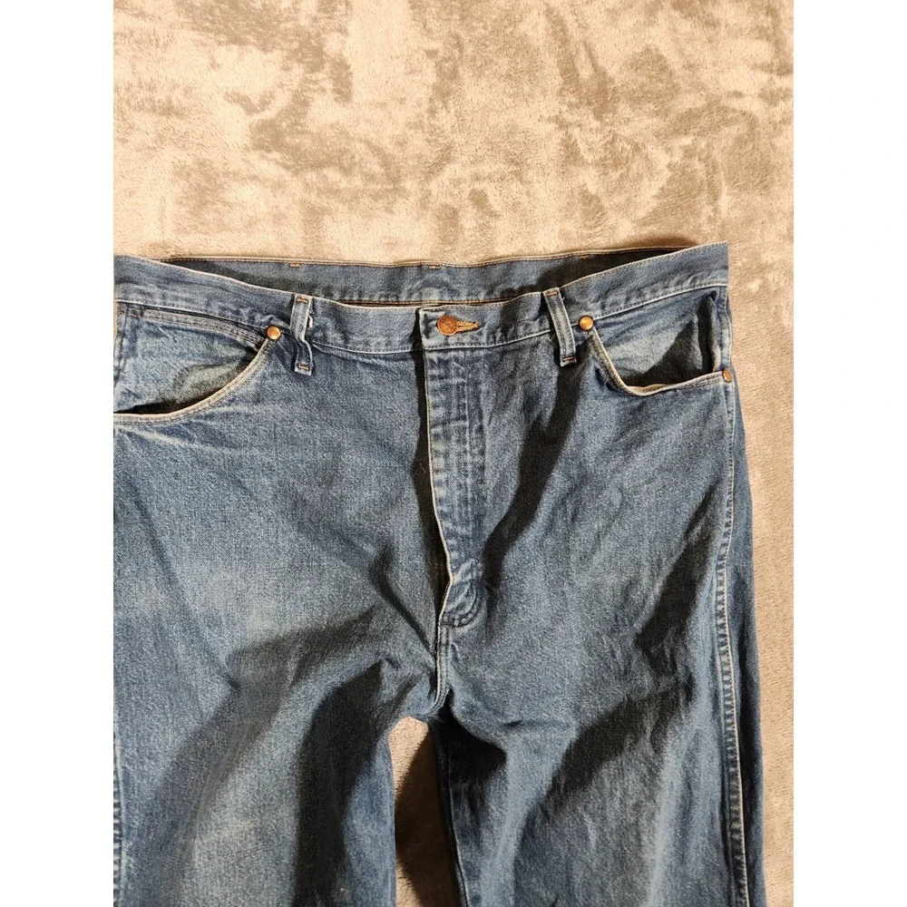 Wrangler Jeans Men's 37X35 ‎ (Tag 38X36) Cowboy Cut Western Slim Straight 936PWD